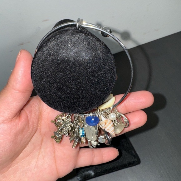 Sea Themed Charm bangle - Picture 2 of 7